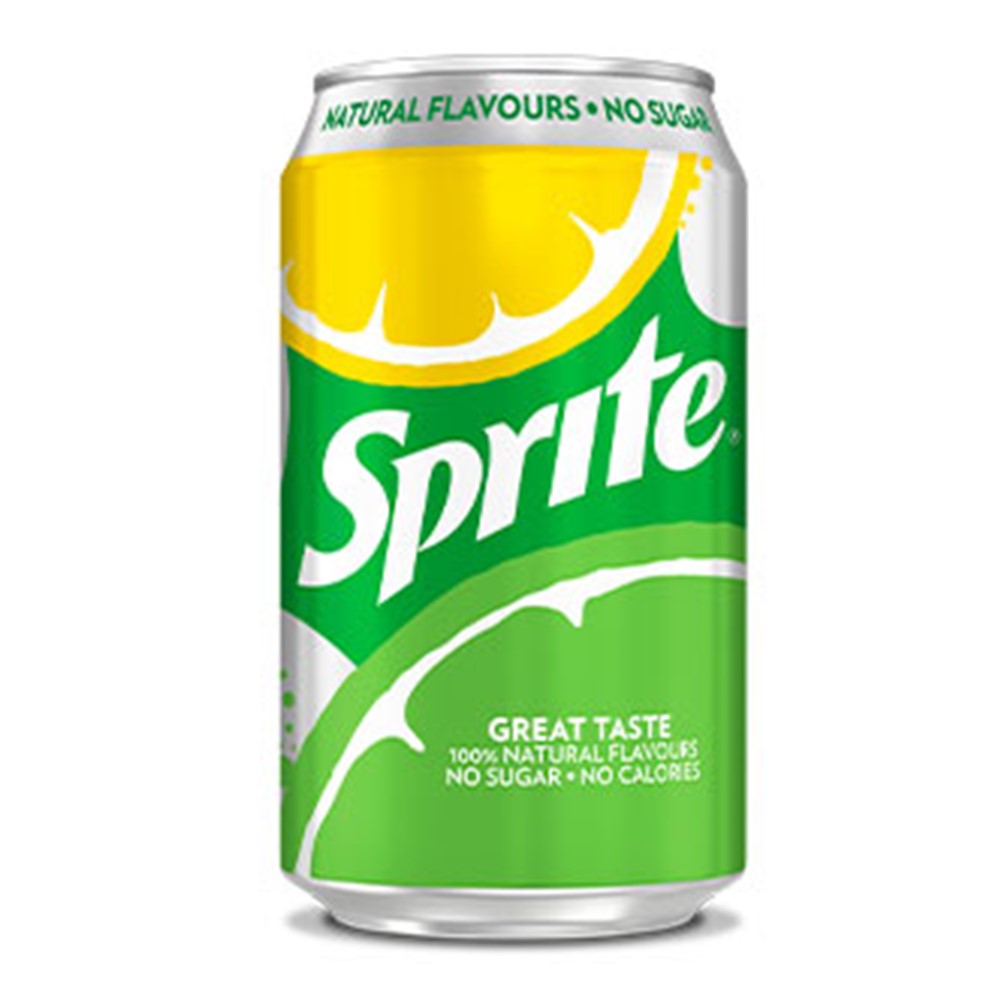 Sprite No Sugar - 24x330ml cans - Go Jumbo