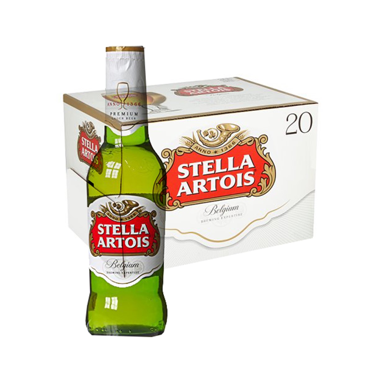 Stella Artois Lager - 20x284ml bottles