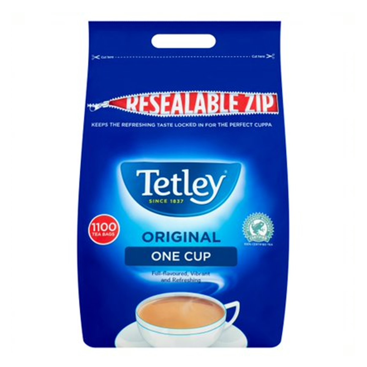 Tetley Round 1 Cup - 1100 tea bags [RFA]