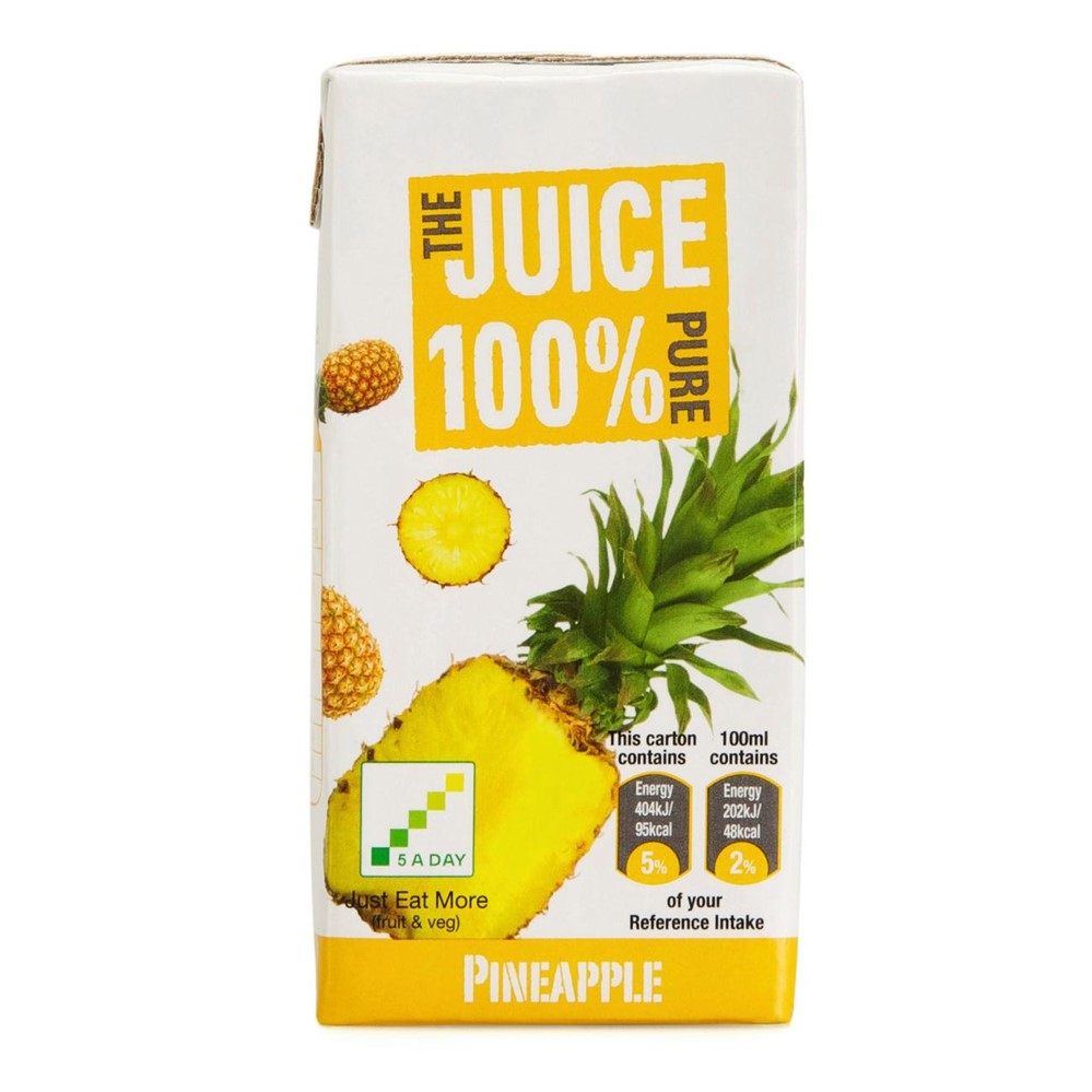The Juice Pineapple Juice - 27x200ml cartons