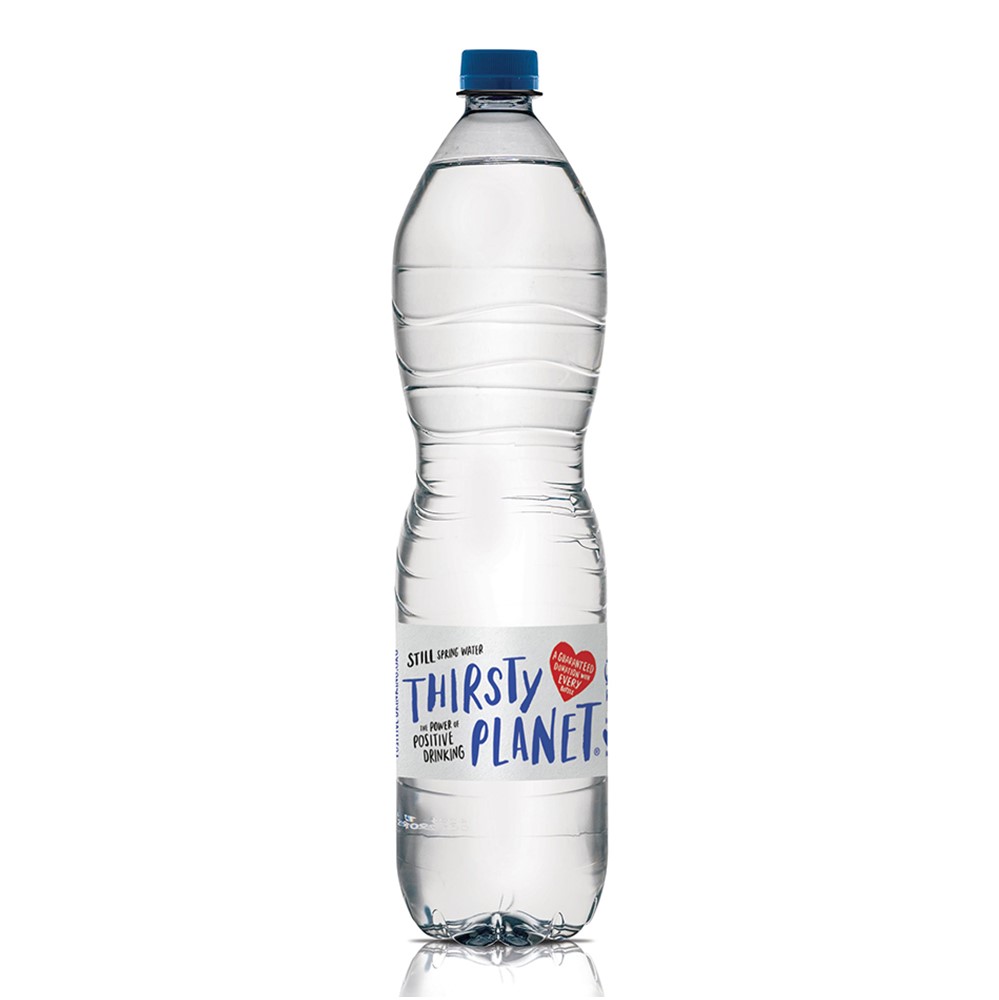 Thirsty Planet Still Water - 12x1.5L plastic bottles