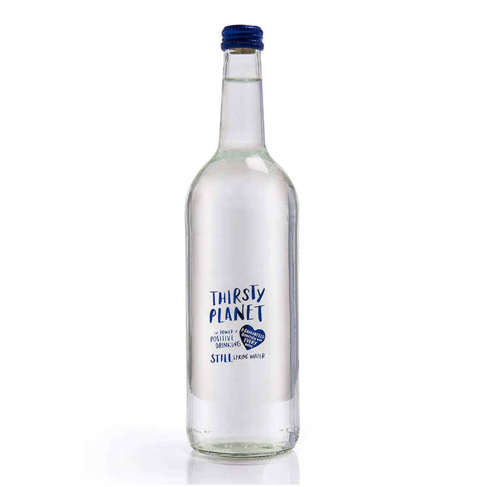 Thirsty Planet Still Water - 12x750ml glass bottles