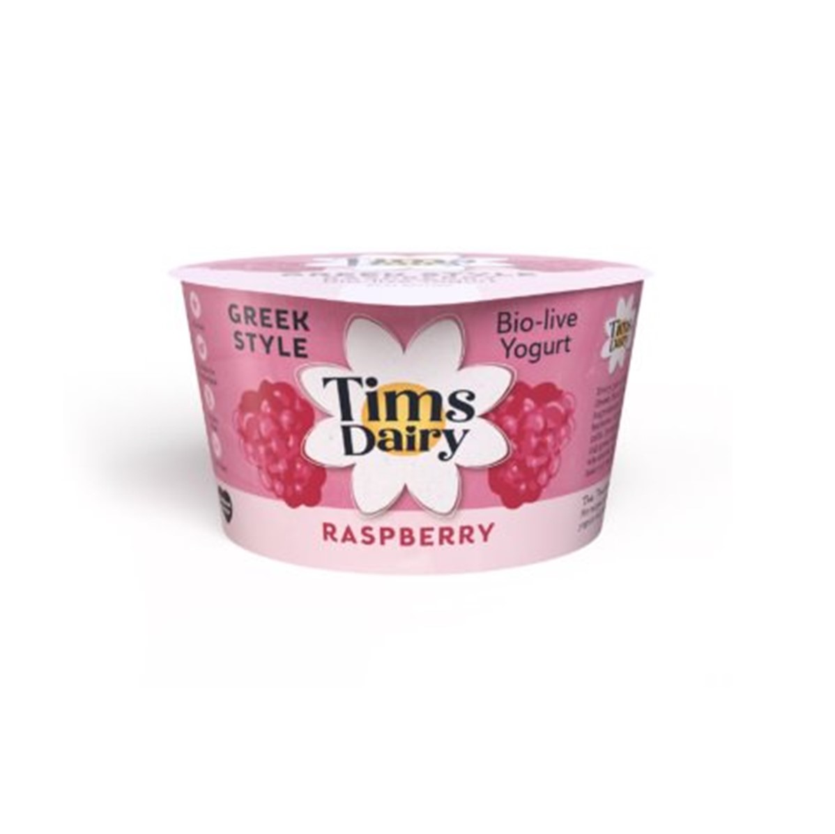 Tims Greek Yogurt Raspberry - 6x175g pots