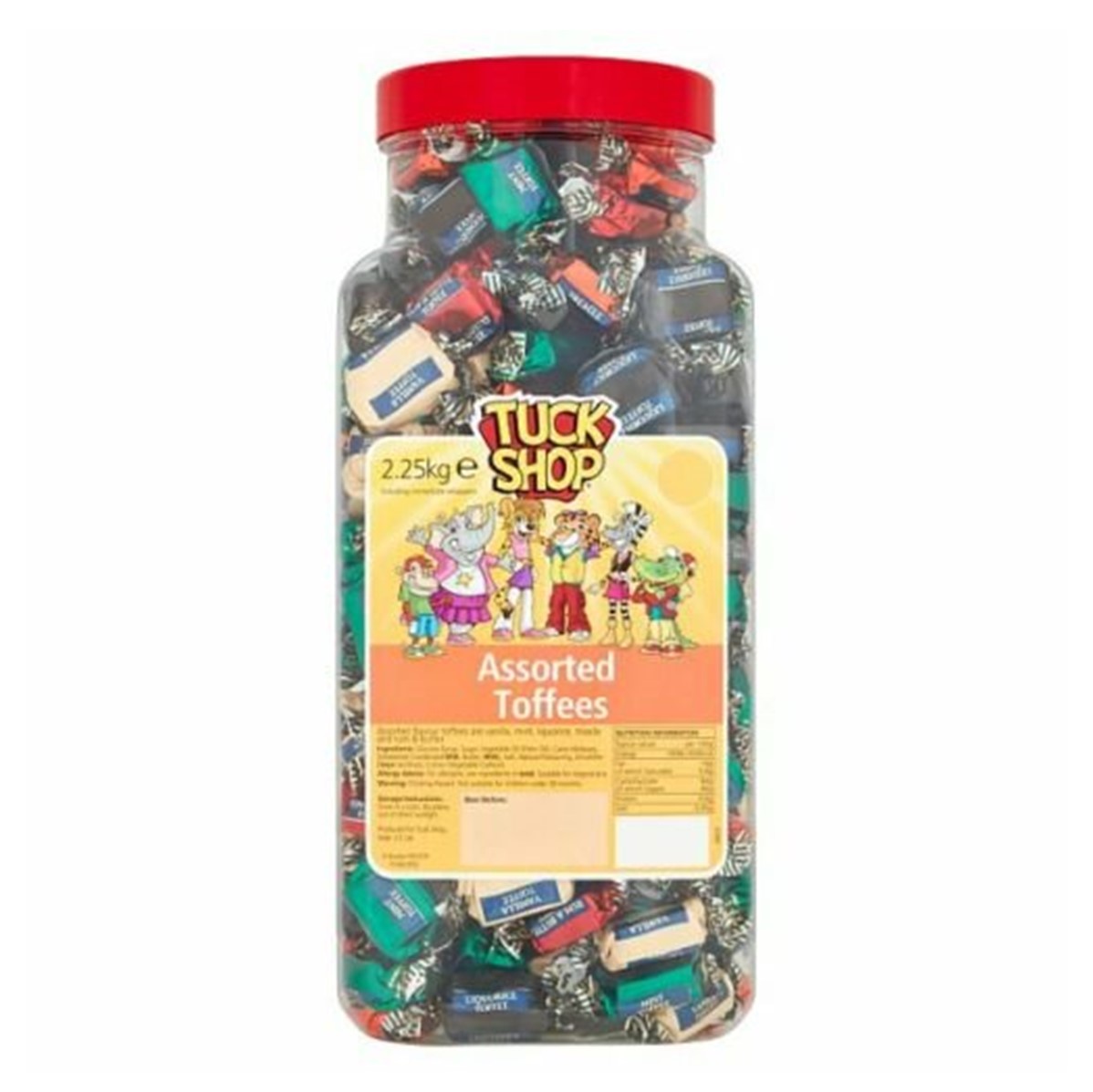 Tuck Shop Toffee Assortment [Wrapped] - 2.25kg jar