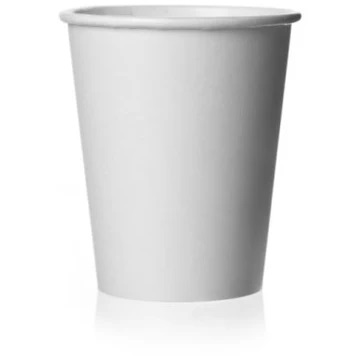 Unbranded White Paper Cup - 1000x8oz cups - Go Jumbo