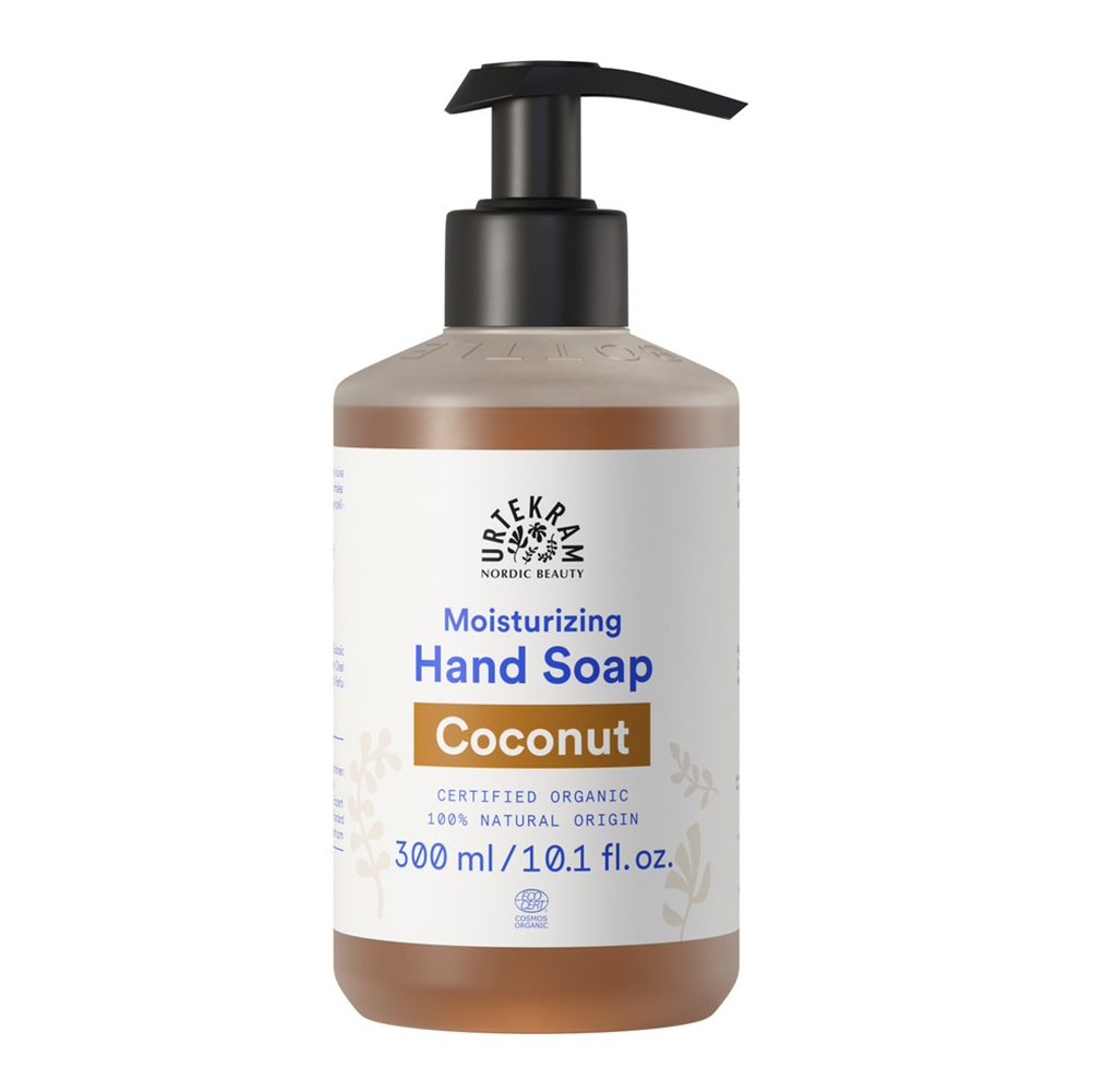 Urtekram Hand Soap Coconut - 300ml hand pump [ORG & VEGAN]