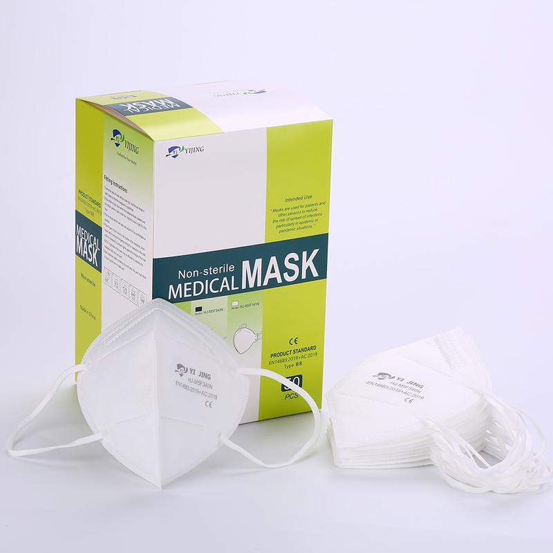 YiJing Type IIR Disposable Medical Face Mask [Non-Sterile] - 50 masks