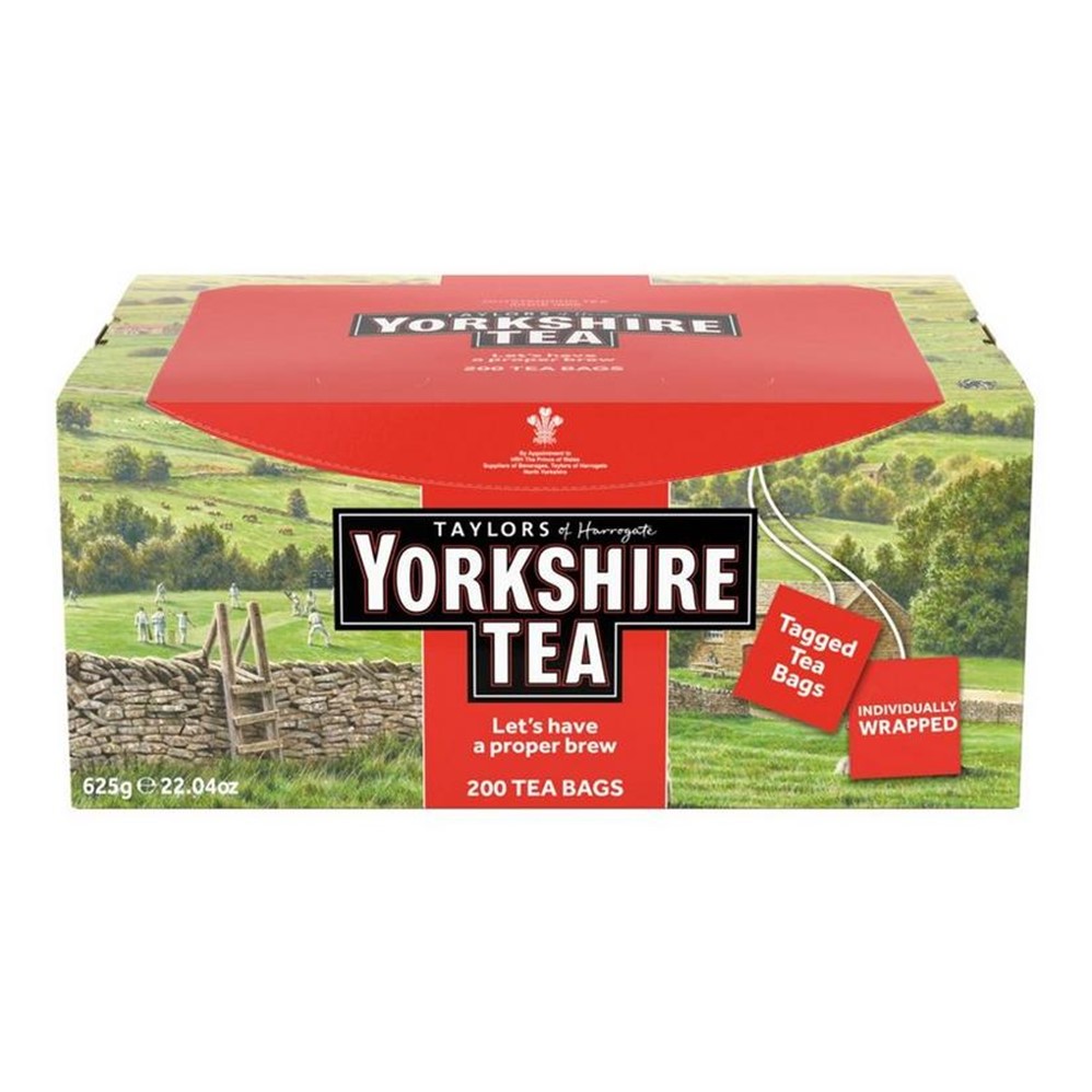 Yorkshire Tea  - 200 tea bags in envelopes [RFA]
