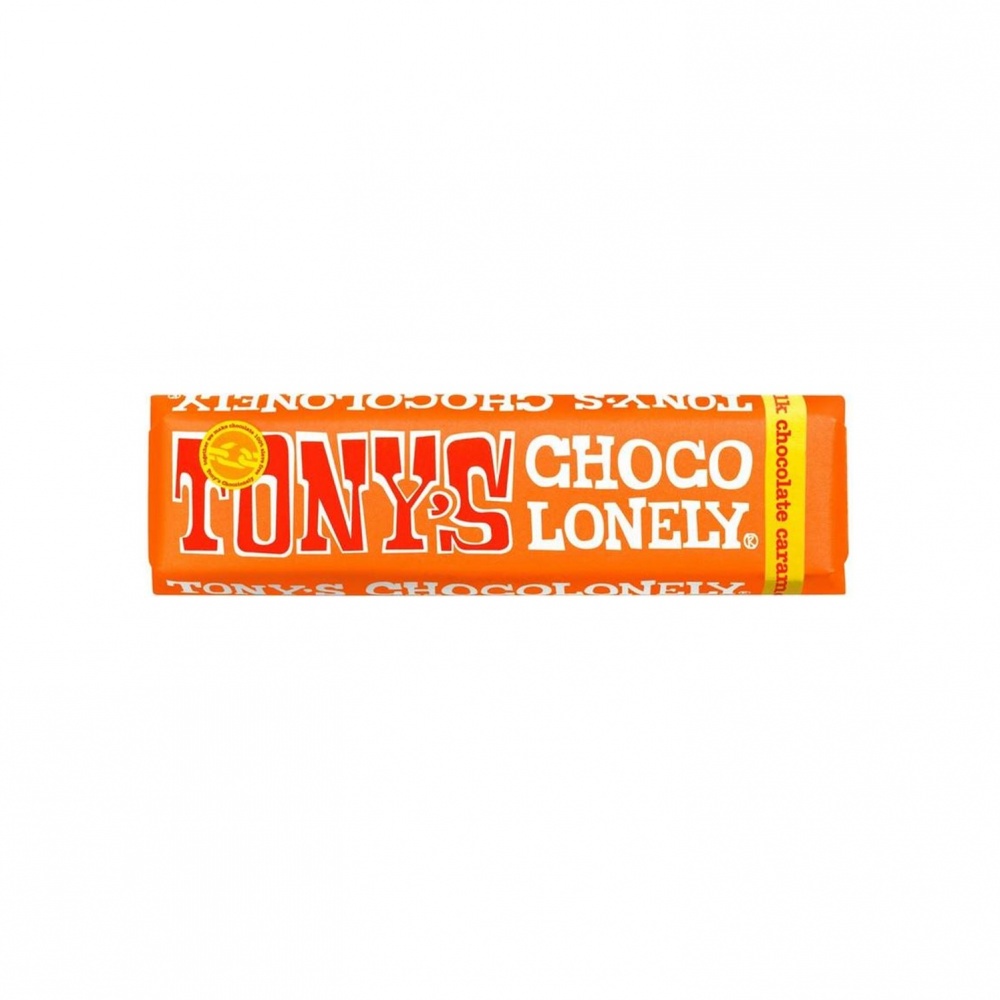 Tony's Chocolonely Milk Chocolate Caramel Sea Salt - 35x47g bars [FT]